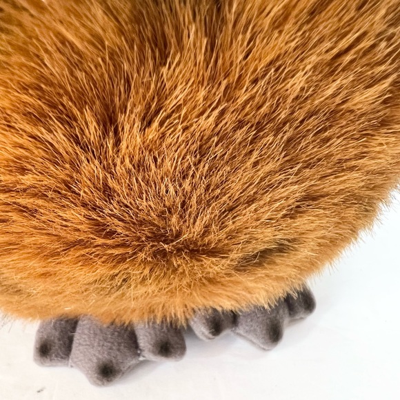 NWT Vintage 8” Hoot Owl Plush Hoo Tan Realistic Bird Aurora Plush A&A Stuffy - Picture 7 of 13